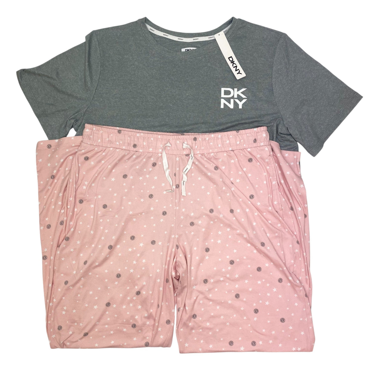 DKNY Women's 2-Piece Pyjama Set SIZE - Extra Large