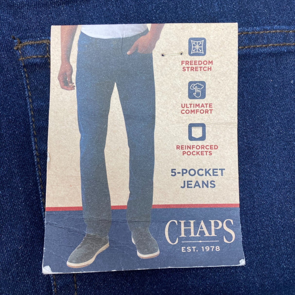 Chaps Men's Straight Fit Jeans SIZE - 40x32