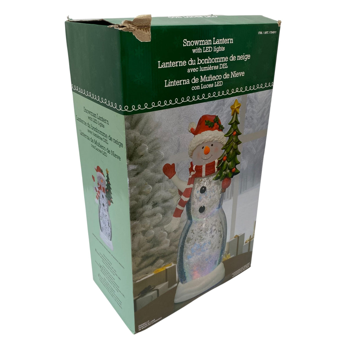 Holiday 20" Snowman Snowglobe