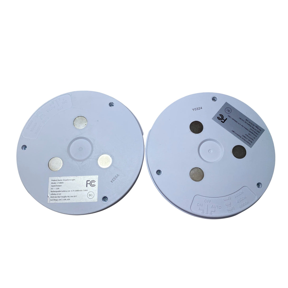 Infinity X1 Portable Aluminium Under Cabinet Light 2 Pack