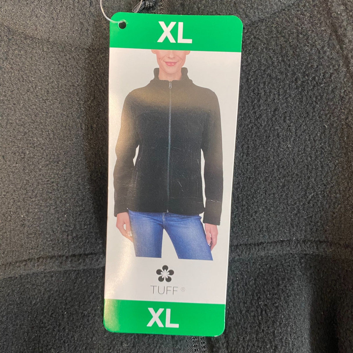 Tuff Women's Full Zip Fleece Jumper SIZE - Extra Large