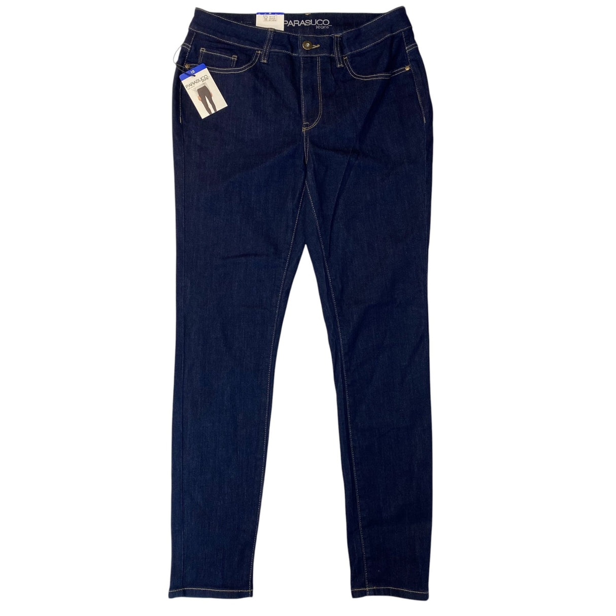 Parasuco Women's Mid Rise Classic Slim Ankle Jeans With Tummy Control SIZE - 10