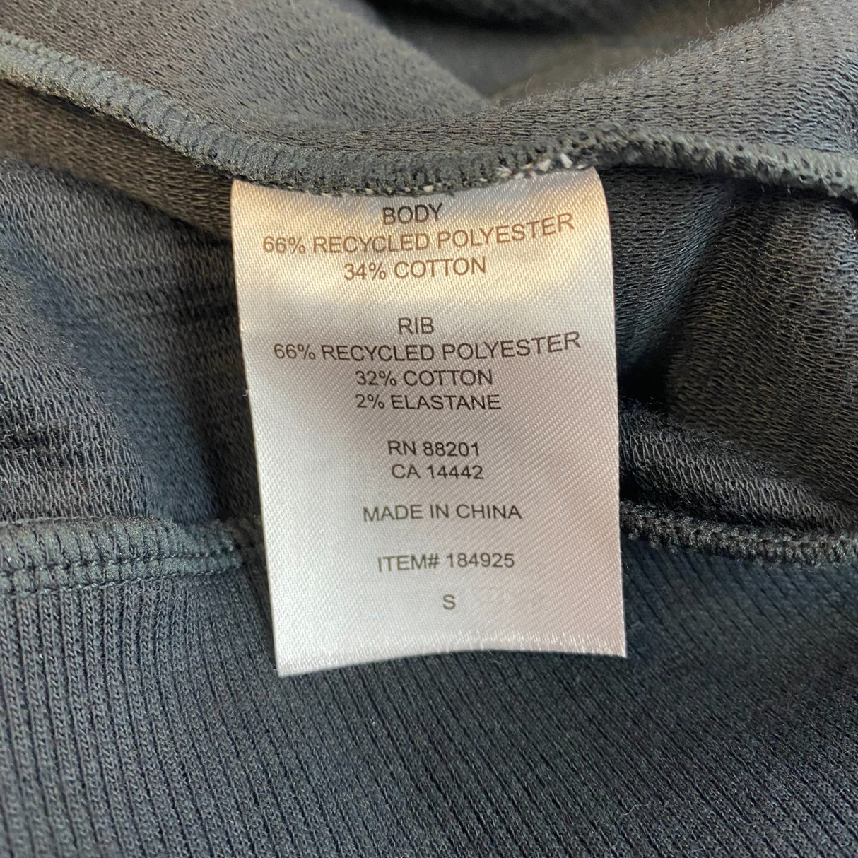 Mondetta Men's Outdoor Project Ribbed Sweater SIZE - Small