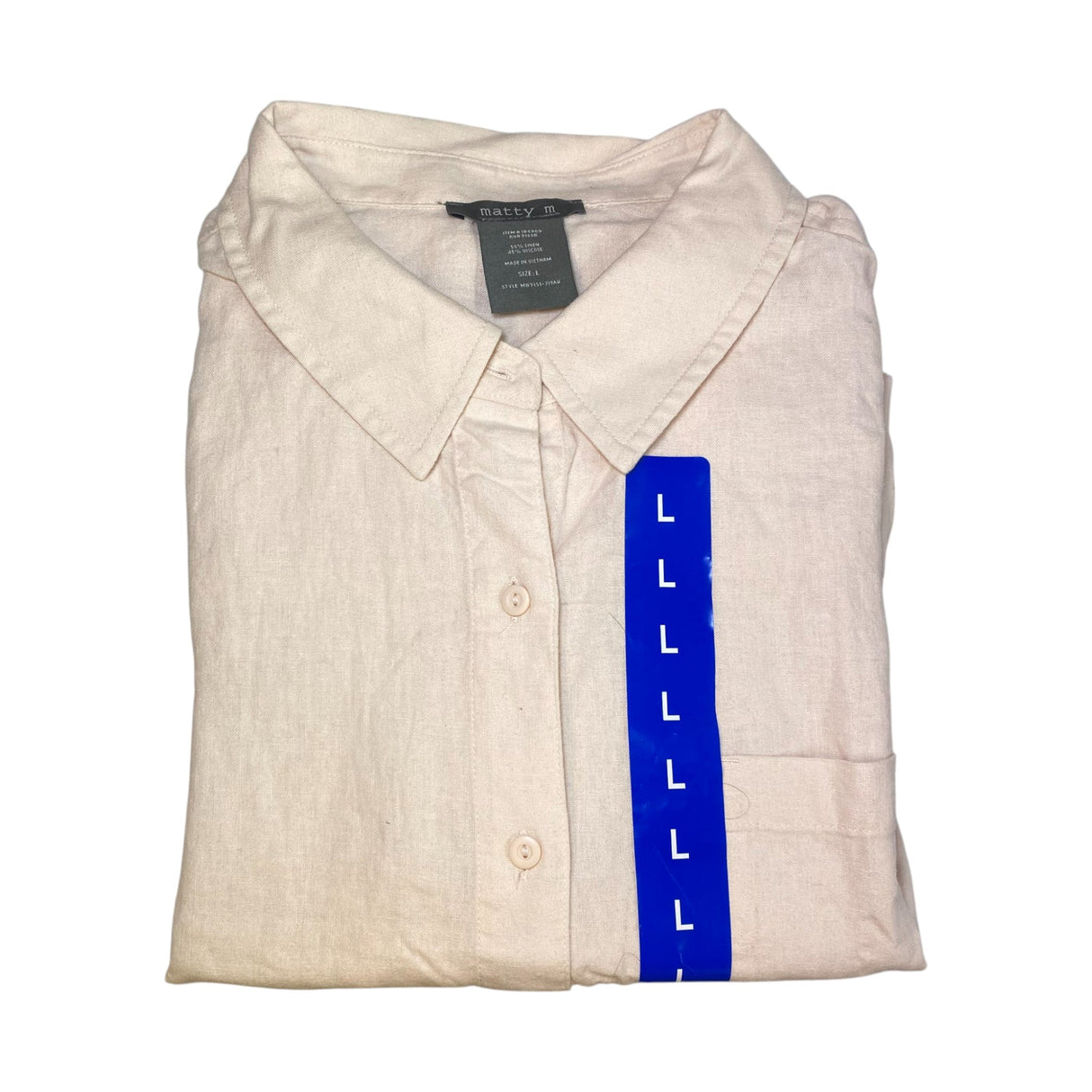 Matty M Women's The Summer Button Front Shirt SIZE - Large