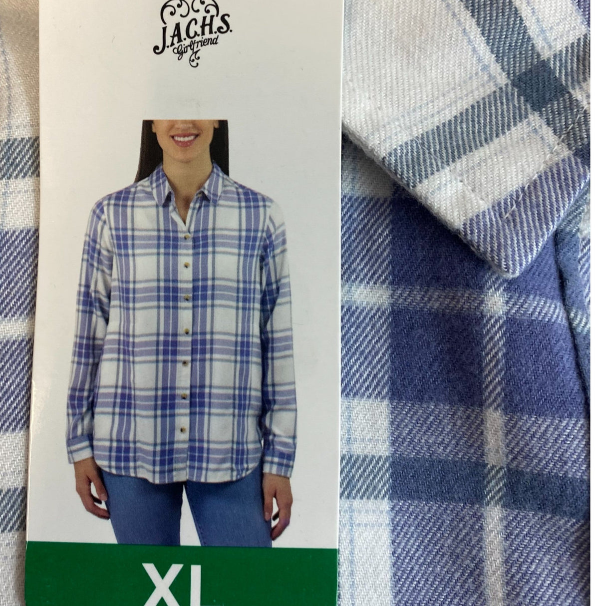 Jachs Women's Flannel Shirt SIZE - Extra Large
