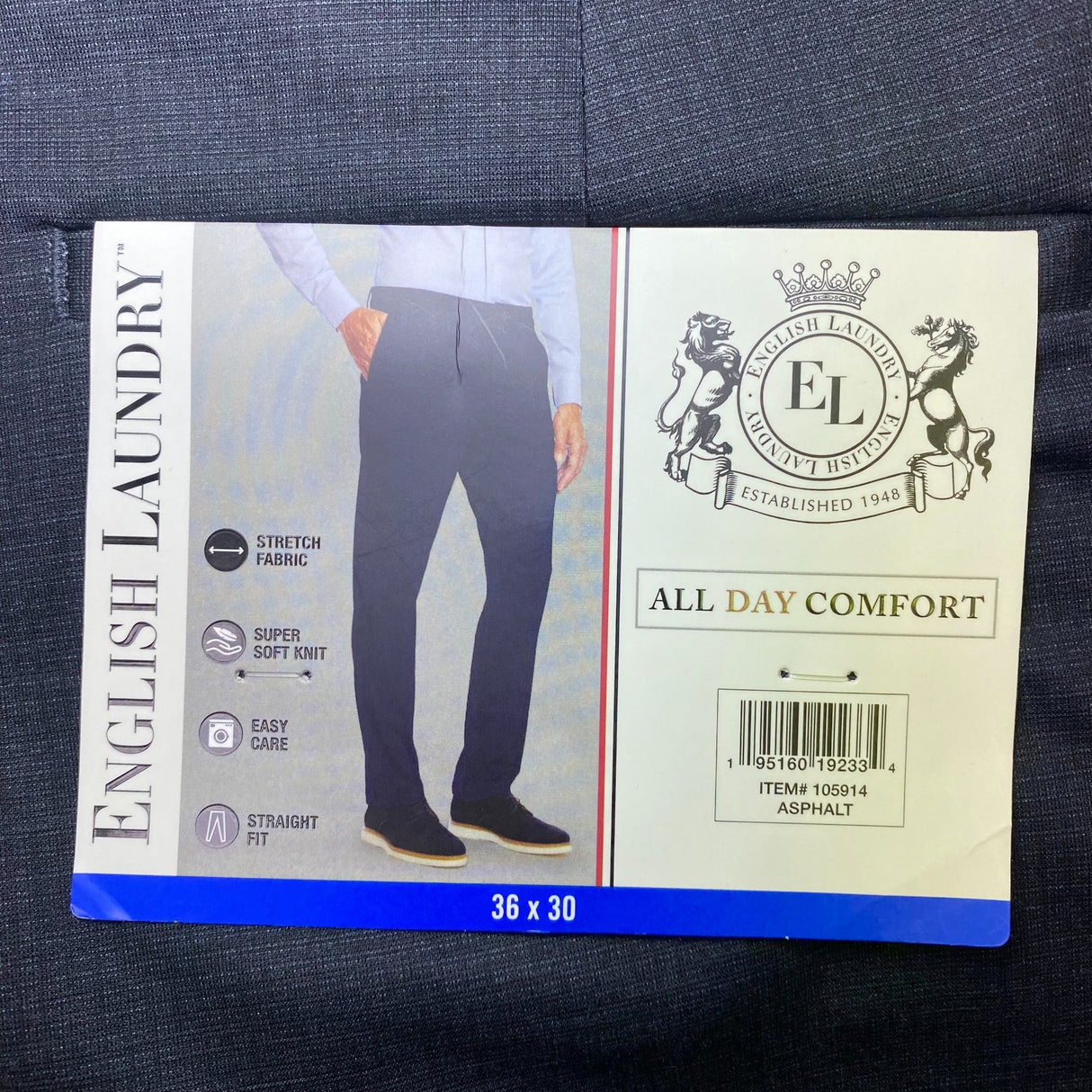 English Laundry Men's All Day Comfort Pants SIZE - 36x30