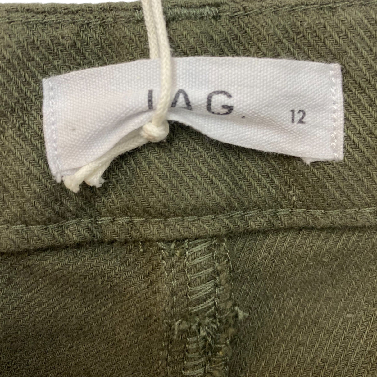 Jag Women's Linen Twill Cargo Pants SIZE - 12