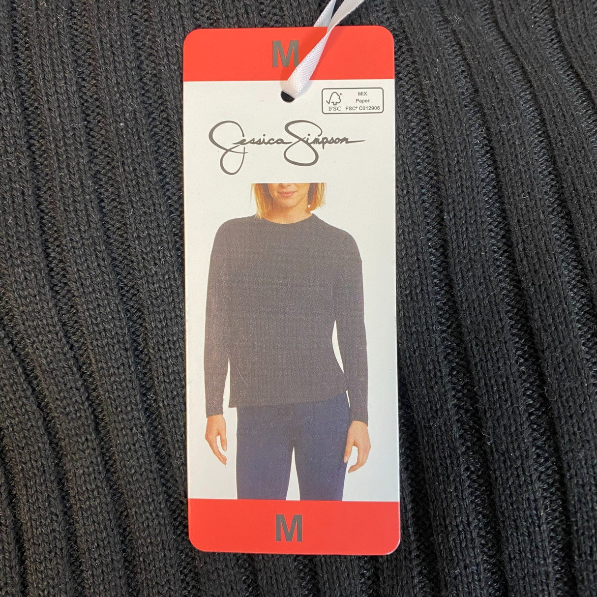 Jessica Simpson Women's Ribbed Sweater SIZE - Medium