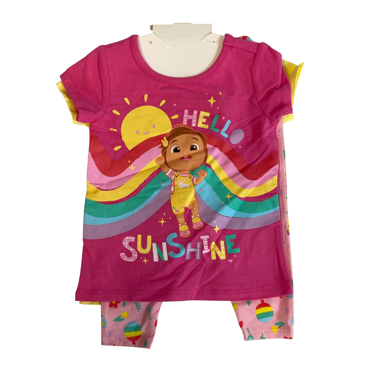 Cocomelon Girls 3 Piece Cocomelon Clothing Set - Size 12M