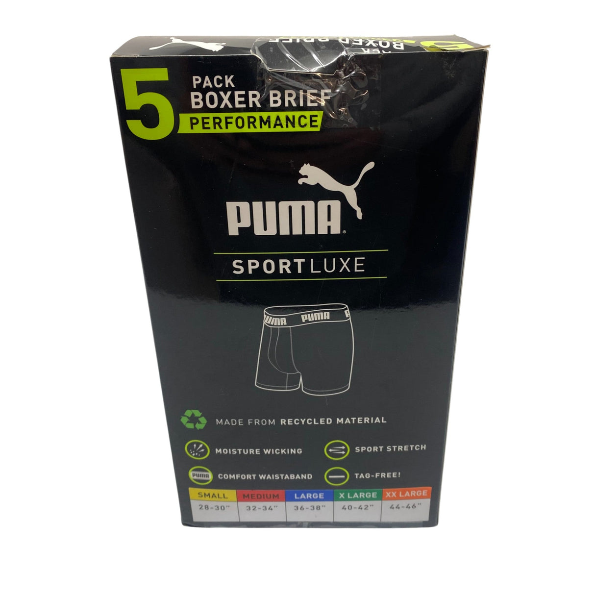 Puma 5x Men's Boxer Briefs SIZE - XXL