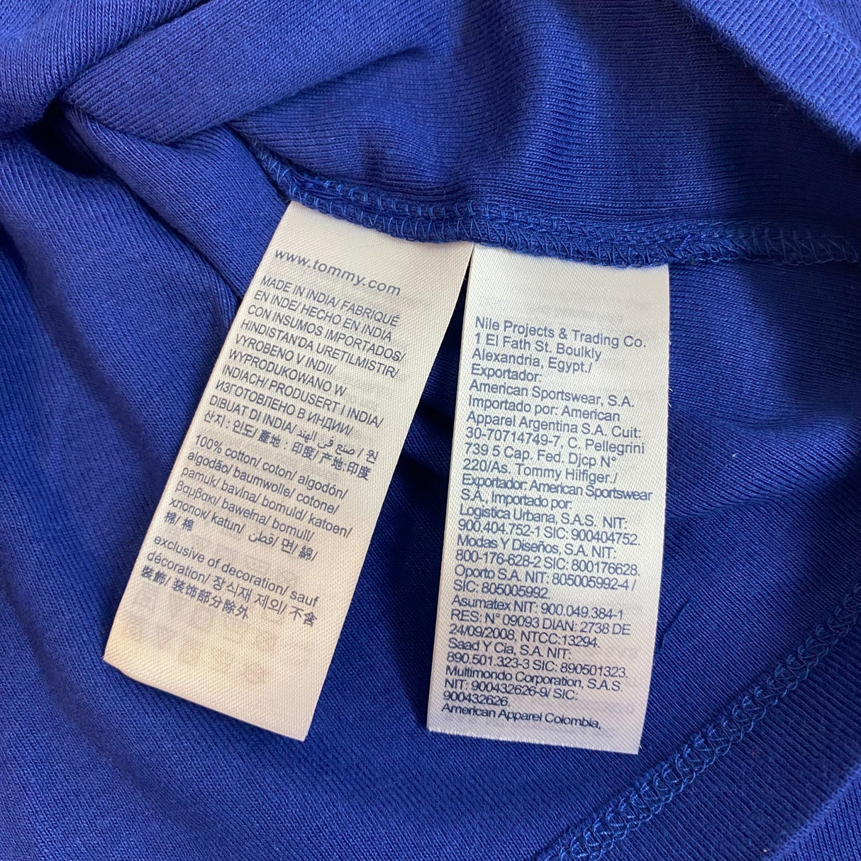 Tommy Hilfiger Women's Notched Collar Long Sleeve Tee SIZE - Medium