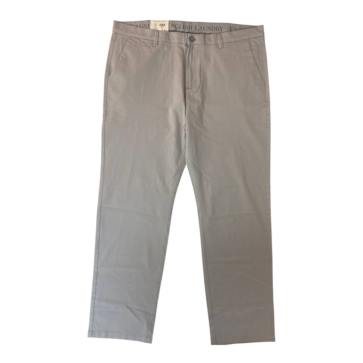 English Laundry Men's Straight Fit Flat Front Chino Pants SIZE - 40