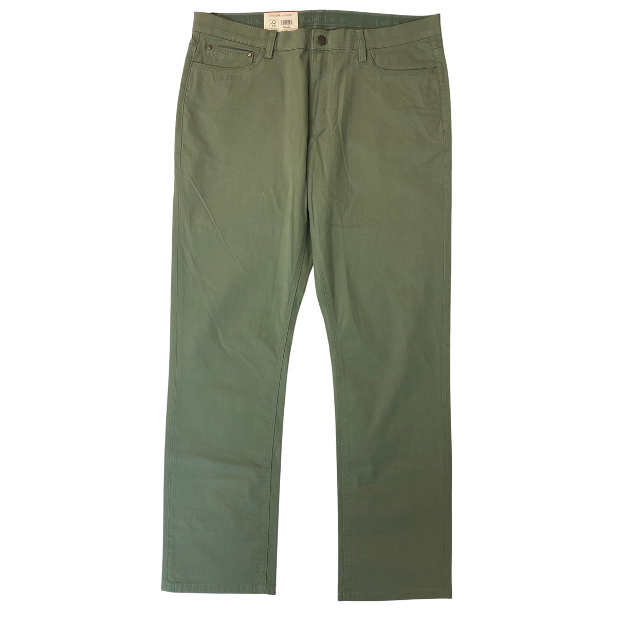 English Laundry Men's Straight Fit 5 Pocket Pants SIZE - 34