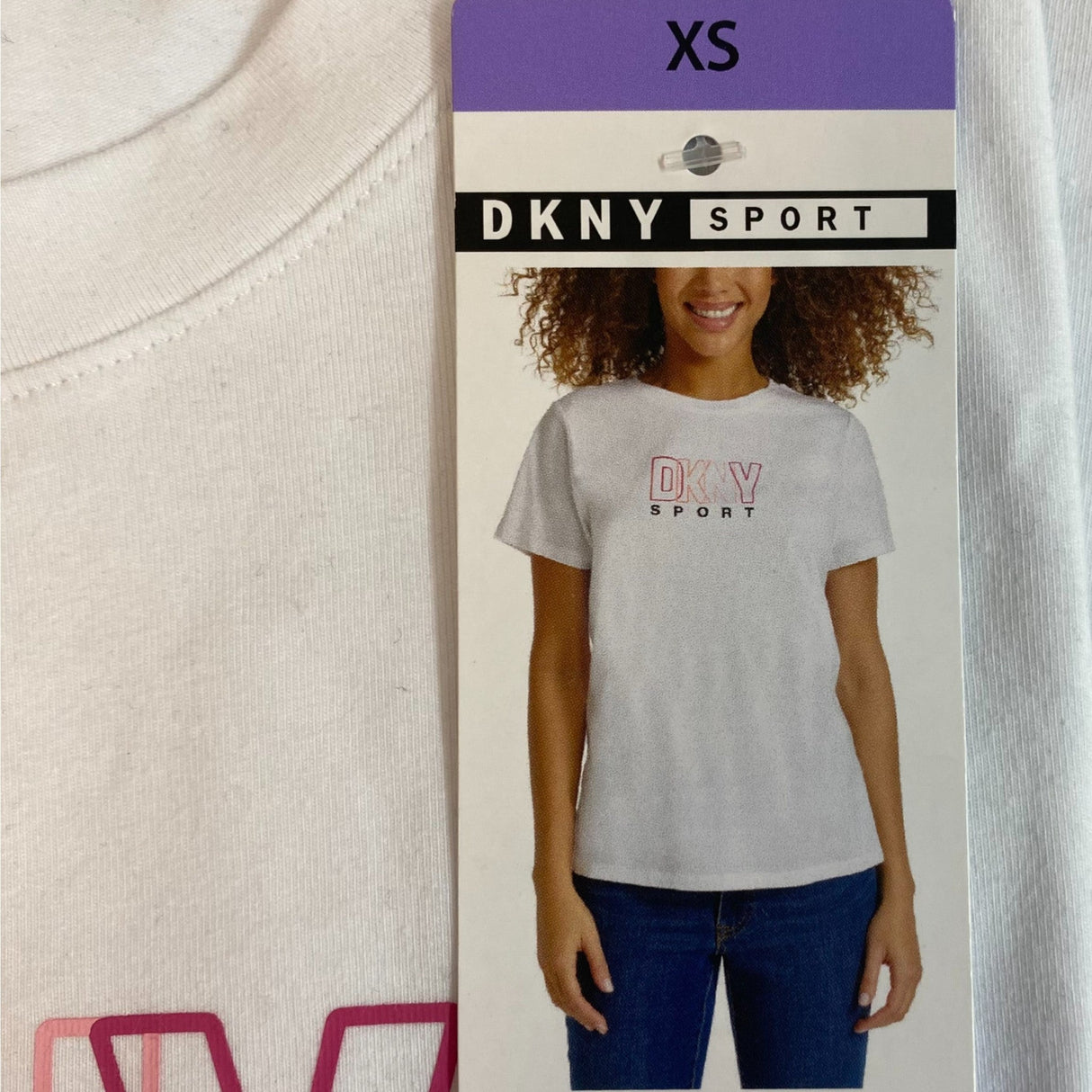 DKNY Women's Sport Tee SIZE - Extra Small