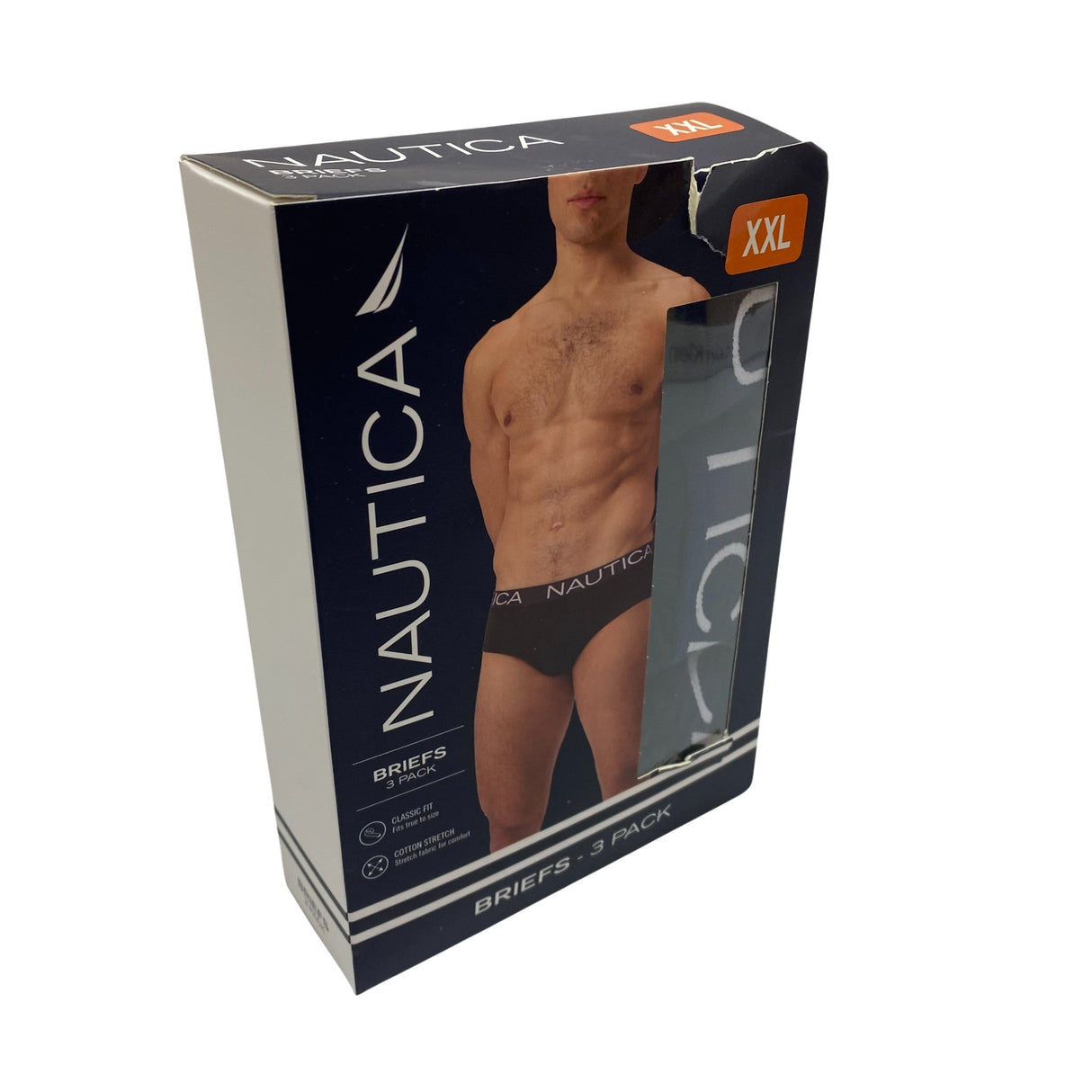 Nautica 3x Men's Briefs SIZE - XXL