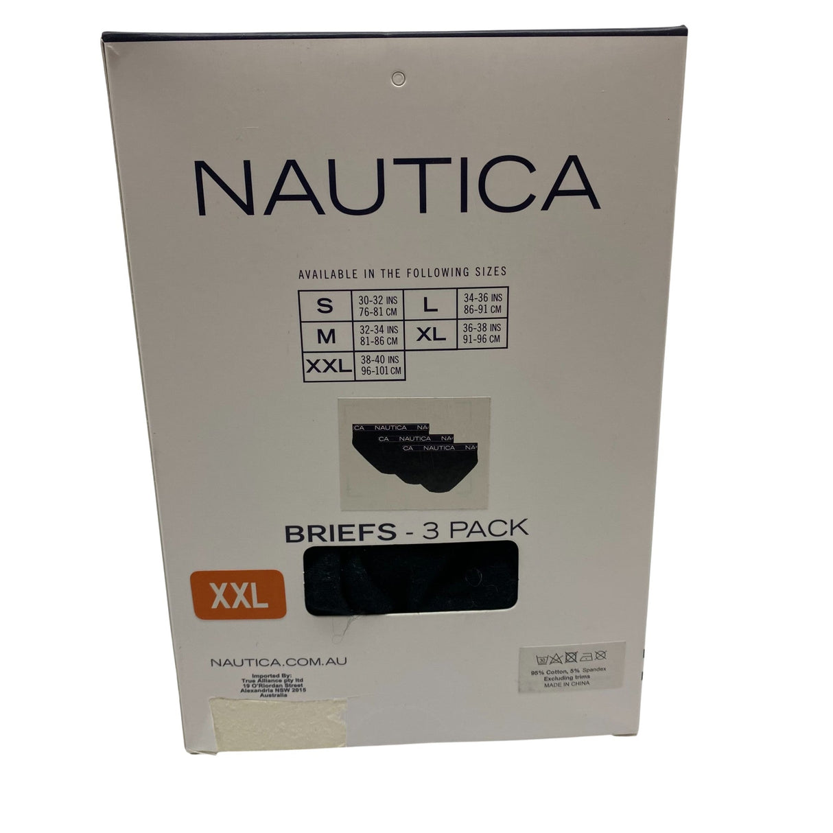 Nautica 3x Men's Briefs SIZE - XXL