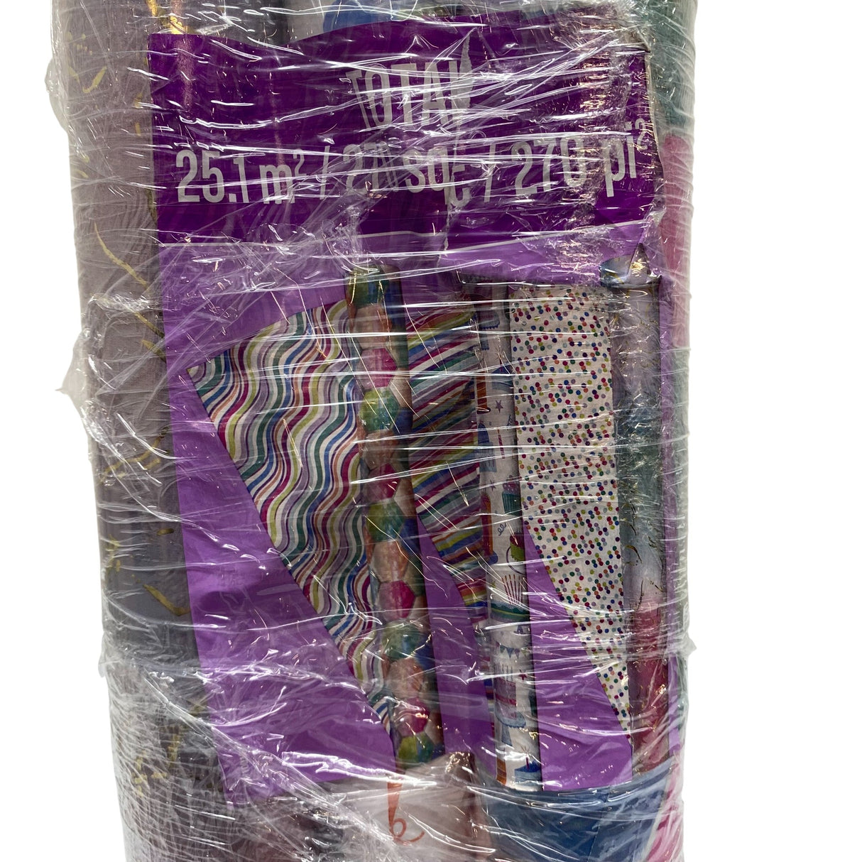 Eco 3x Reversible Springwrap Giftwrap Bundle - Pink