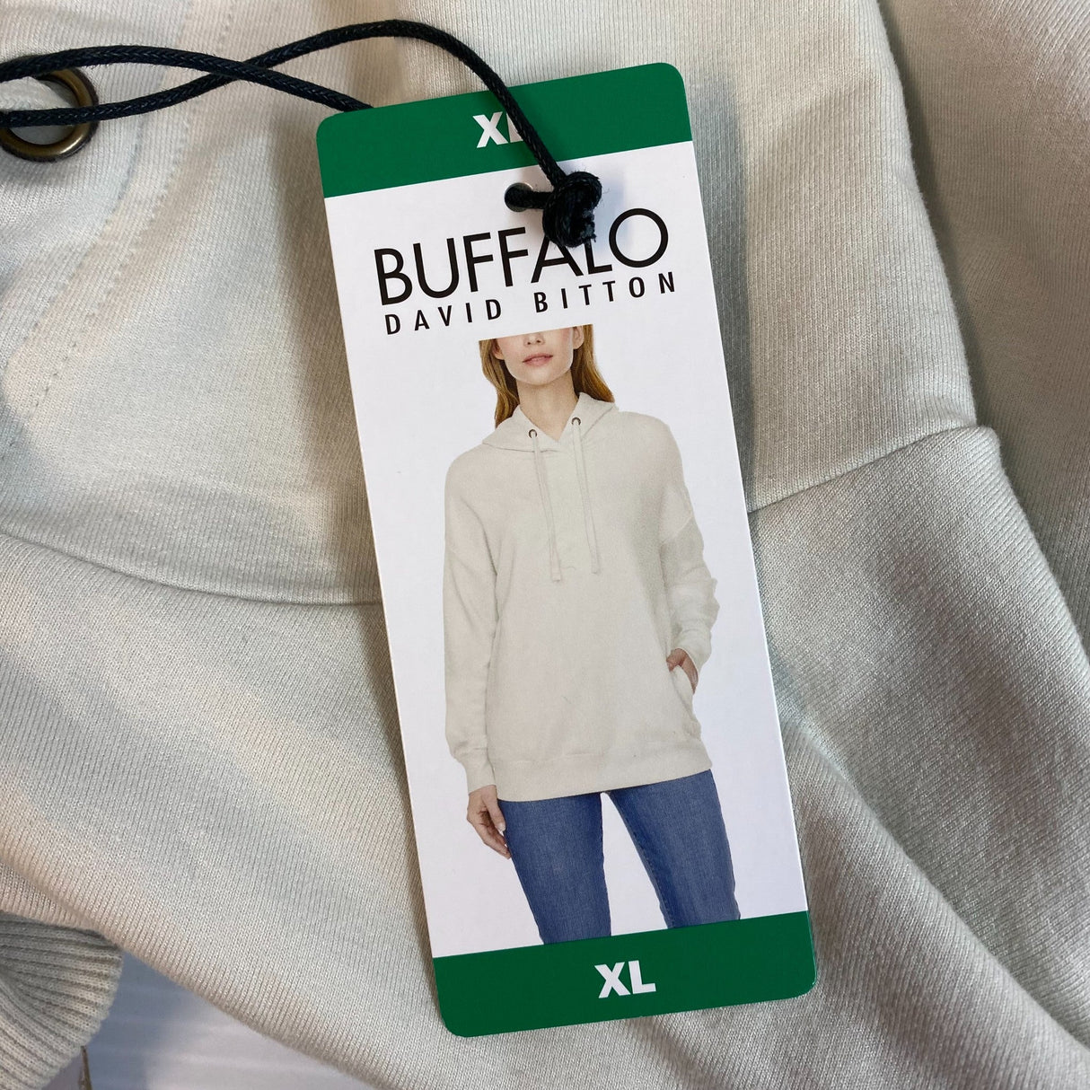 Buffalo Women's Super Soft Hoodie With Side Pockets SIZE - Extra Large