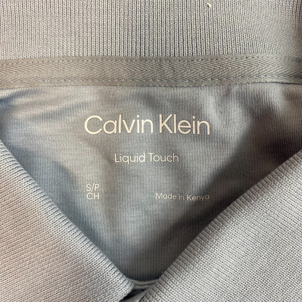 Calvin Klein Men's Short Sleeve Liquid Polo Shirt SIZE - Small