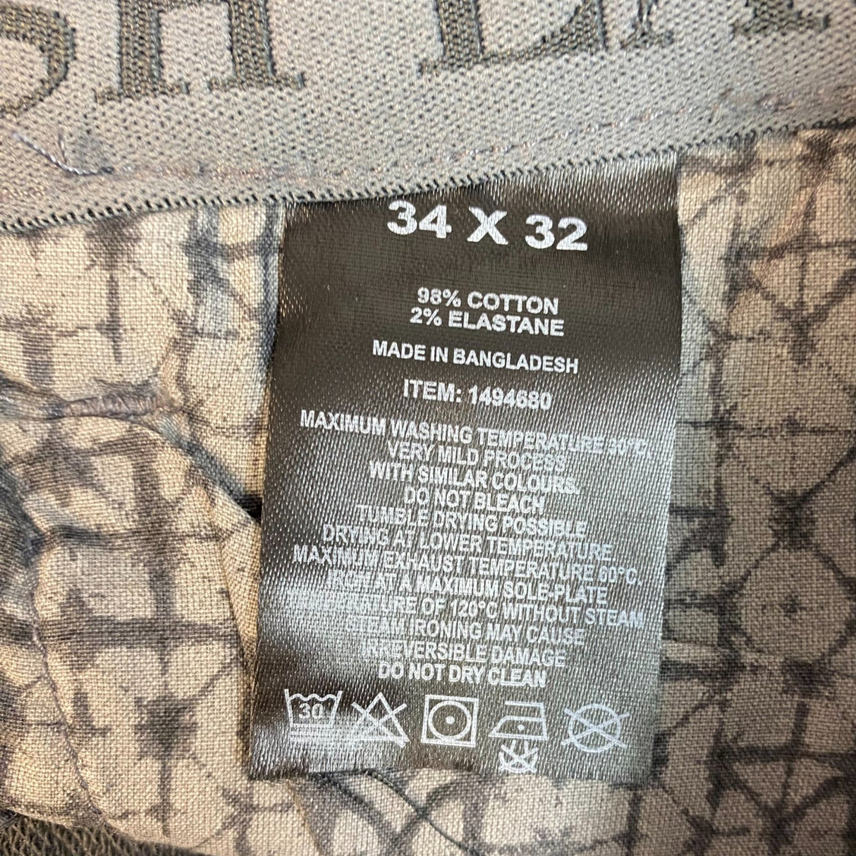 English Laundry Men's Regular Fit Pants SIZE - 34