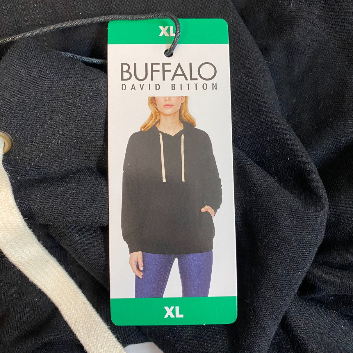 Buffalo Women's Super Soft Hoodie With Side Pockets SIZE - Extra Large