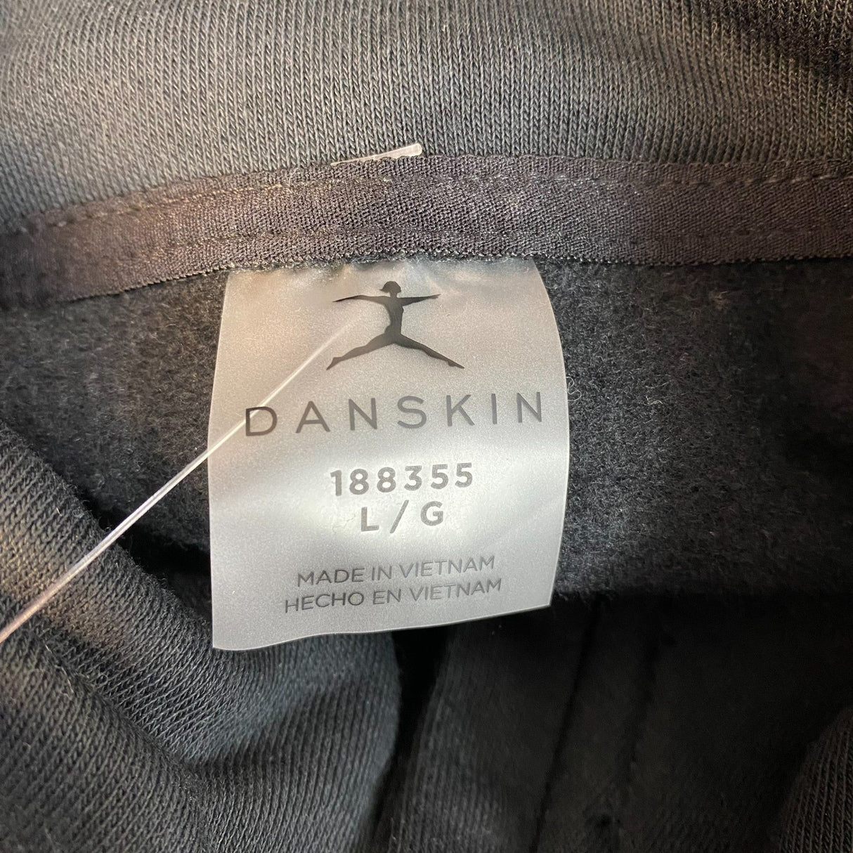 Danskin Women's Mixed Rib Half Zip Jacket SIZE - Large