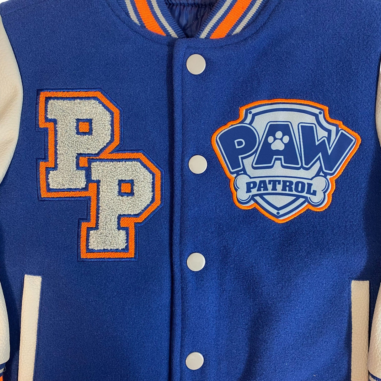 Nickelodeon Boys Paw Patrol College Jacket SIZE - 3