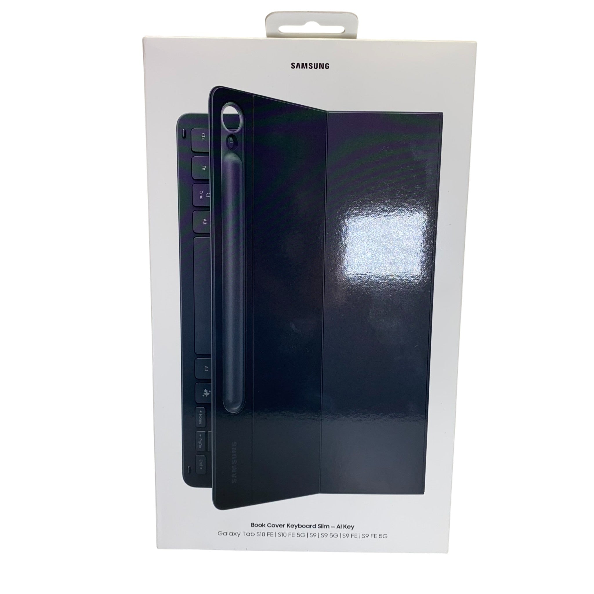 Samsung Galaxy Book Cover Keyboard Slim with AI Key for Tab S10 FE, S9 and S9 FE