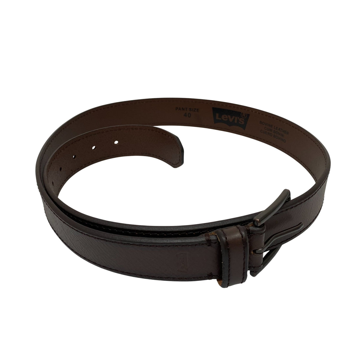 Levi's Men's Casual Brown Leather Belt SIZE - 40