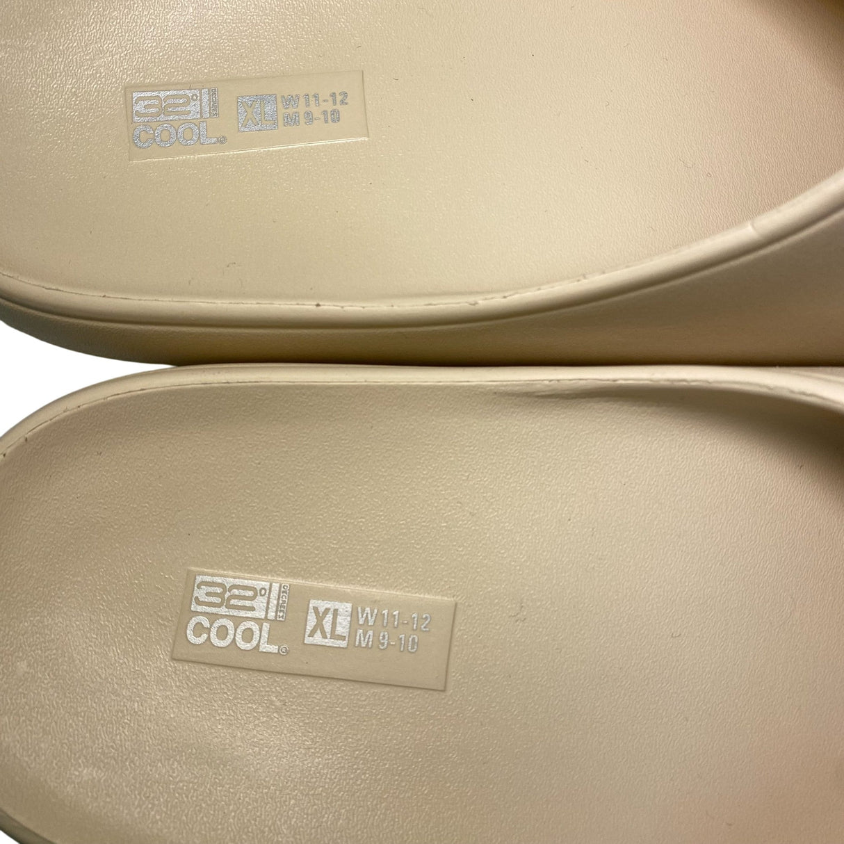 32 Degrees Cloud Pool Slides - Cream SIZE - Extra Large