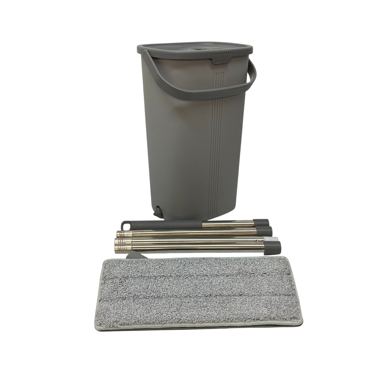 Zen Nest Flat Mop & Bucket Set with 1x Microfibre Mop Head