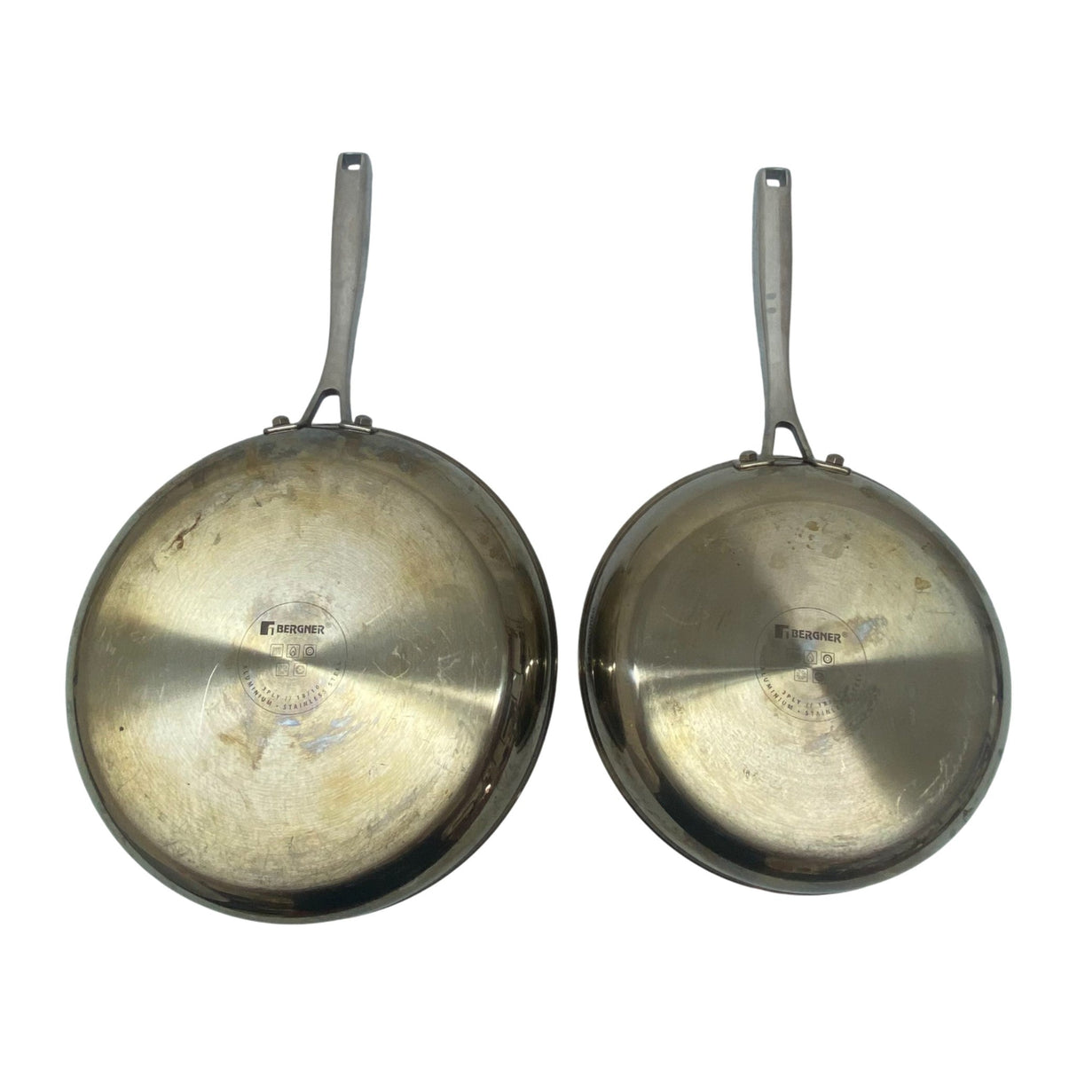 Bergner Stainless Steel Fry pan Set 2 Piece