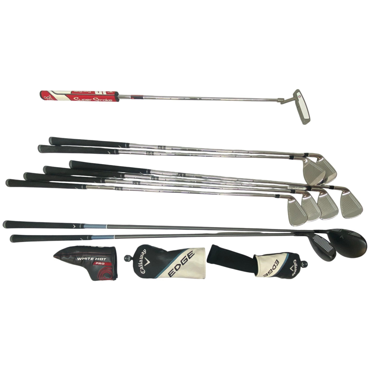 Callaway Edge 9 Piece RH Flex Blue Golf Club Set