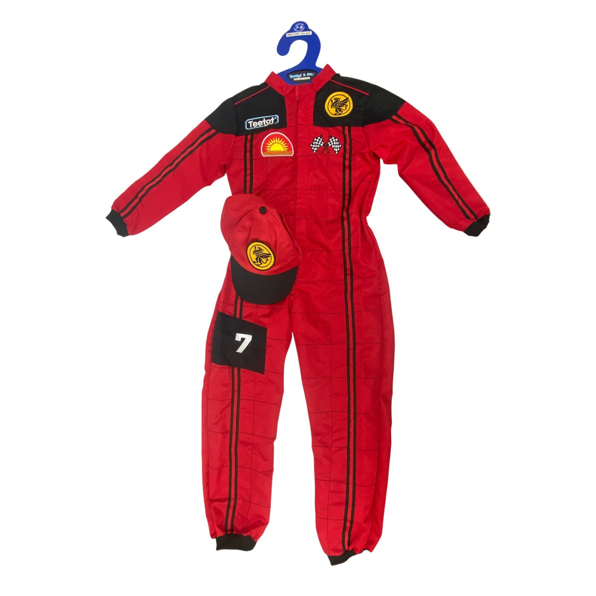 Teetot Adventure Factory F1 Race Car Driver Costume - 7-8 Years SIZE - 7