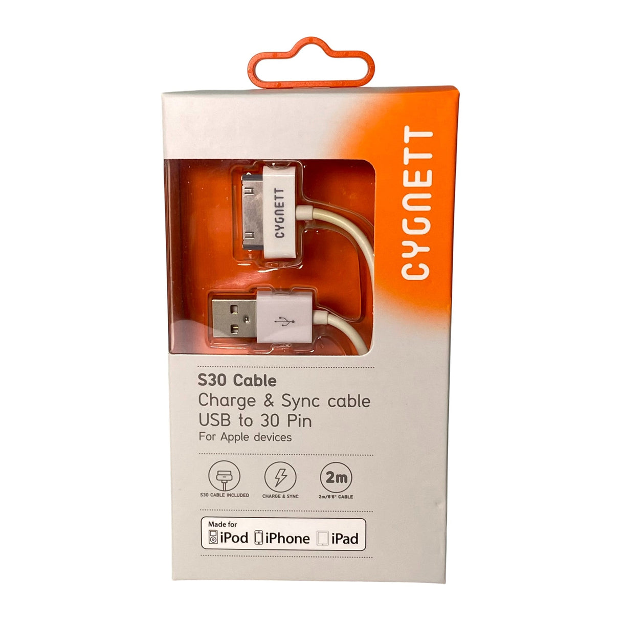 Cygnett S30 Charge and Sync 30 Pin Cable