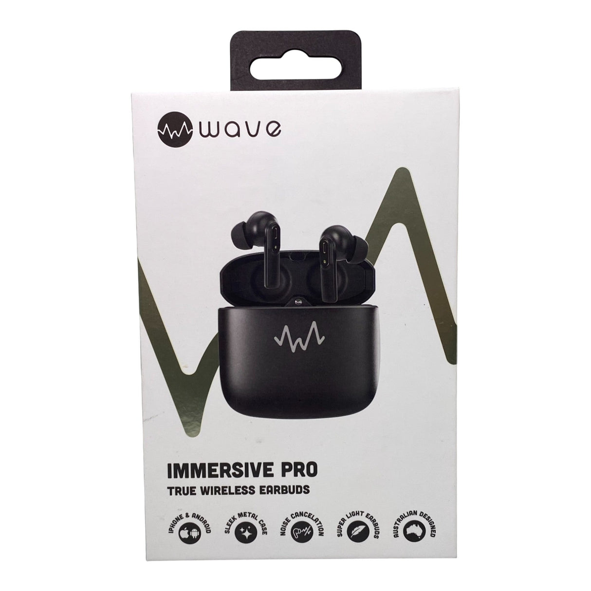 wave Immersive Pro True Wireless Earbuds - Black