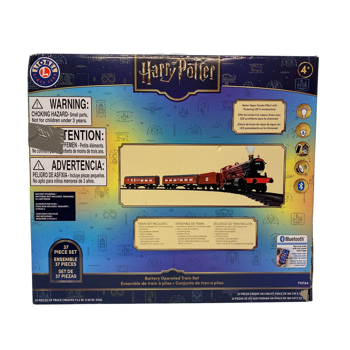 Lionel Hogwarts Express Train Set 37 Piece