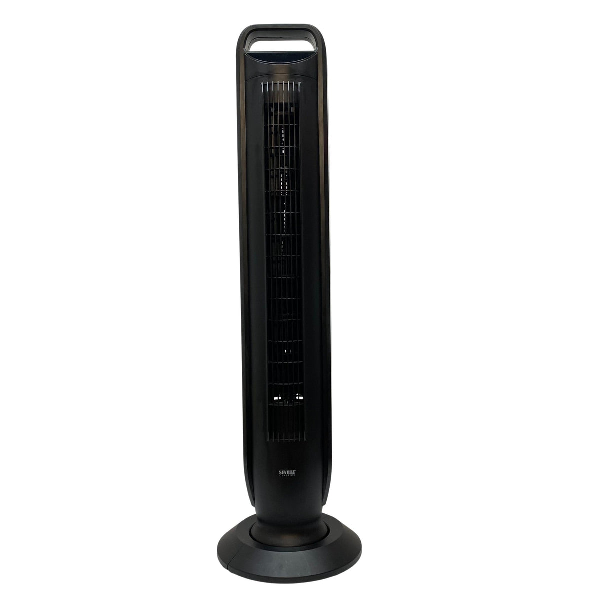 Seville Oscillating Tower Fan With Touch Control Black
