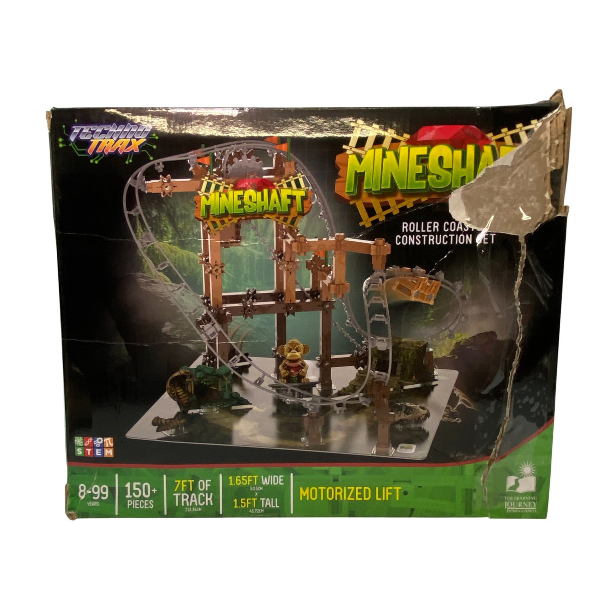 Techno Trax Mineshaft Rollercoaster Construction Kit