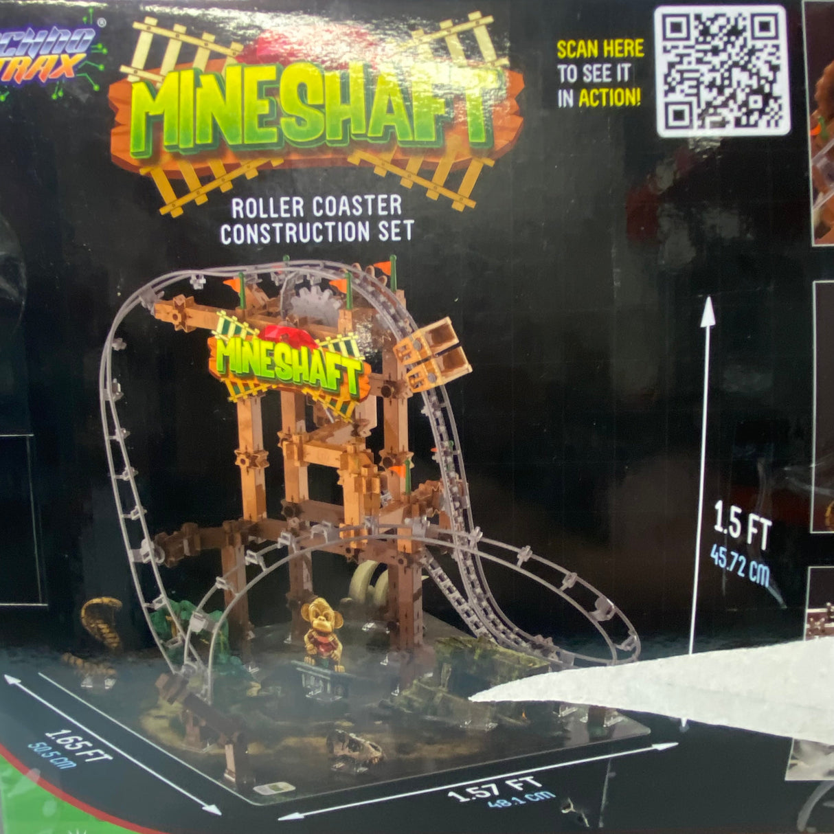 Techno Trax Mineshaft Rollercoaster Construction Kit