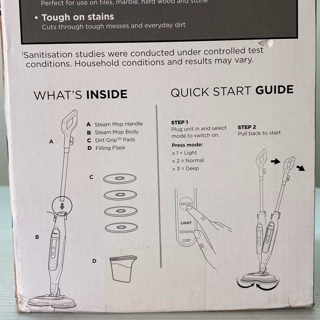 Shark Steam and Scrub Mop