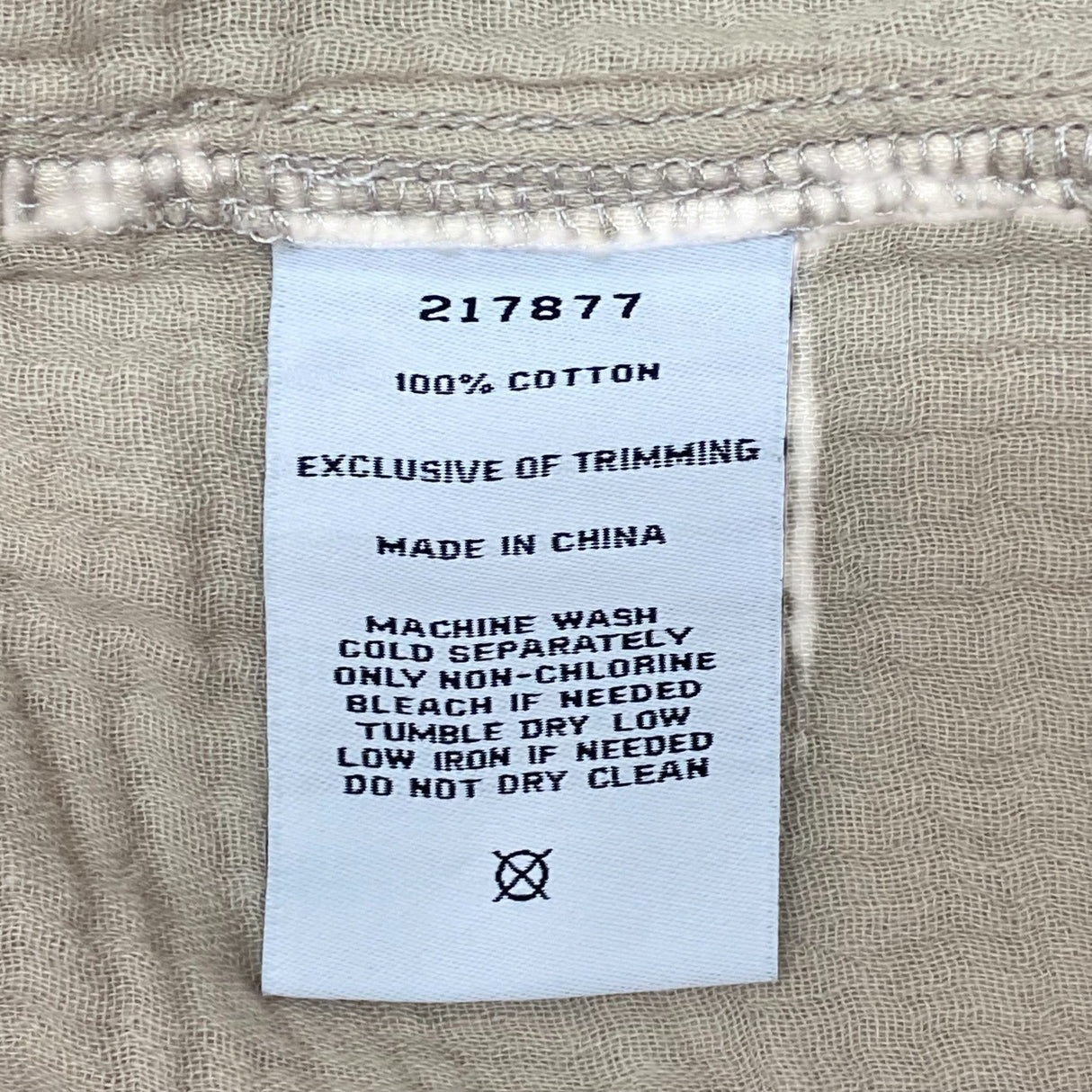 Boston Traders Women's Cotton Gauze Shorts - Sand SIZE - Small