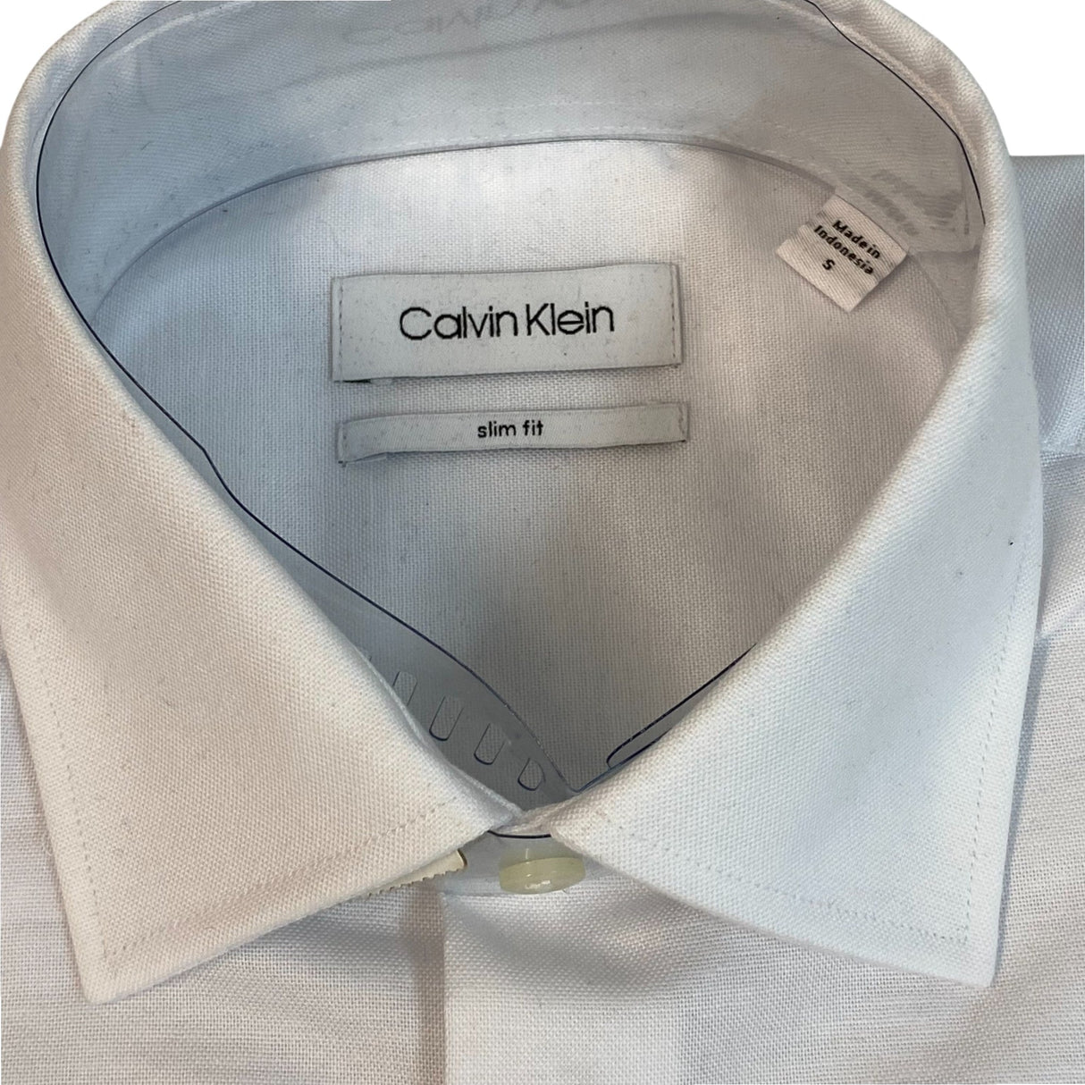 Calvin Klein Men's Steel Slim Fit Dress Shirt SIZE - Small
