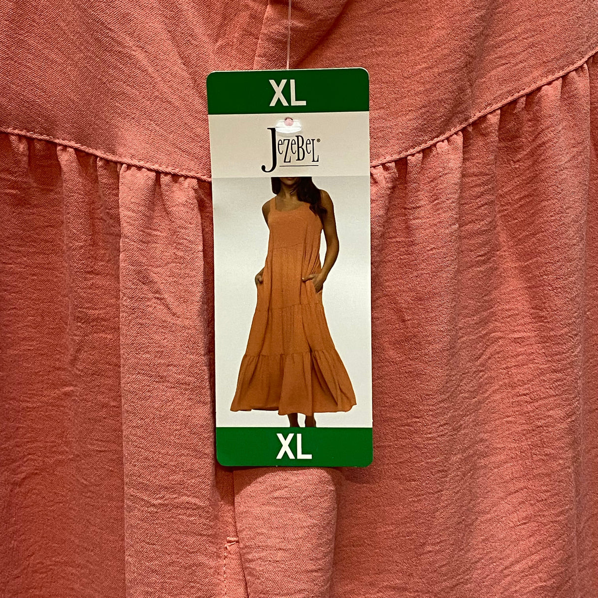 Jezebel Women's Tiered Maxi Dress SIZE - Extra Large