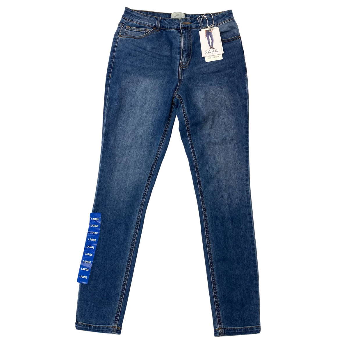 Saba Women's The Anna Jeans - Mid Wash SIZE - 12