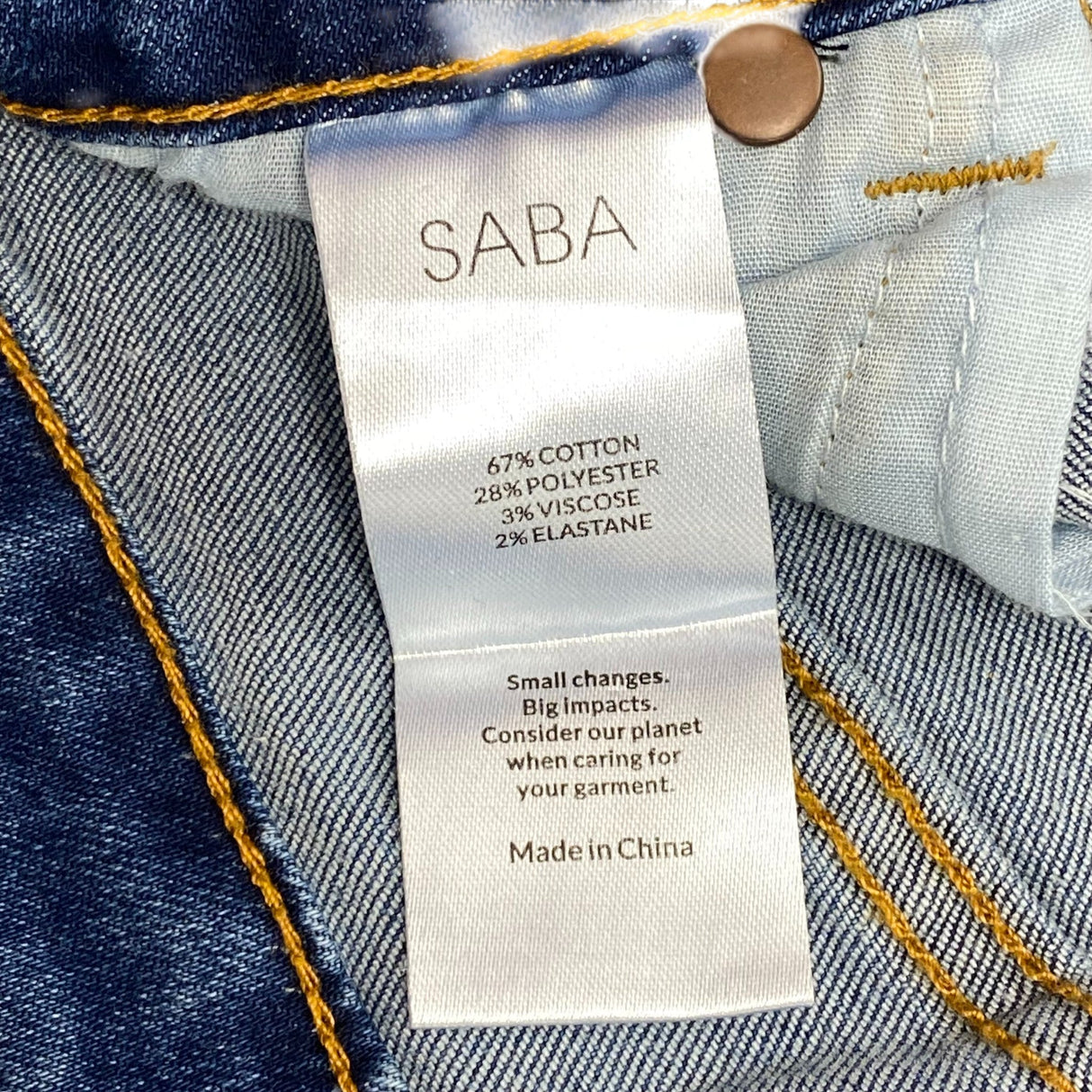 Saba Women's The Anna Jeans - Mid Wash SIZE - 12