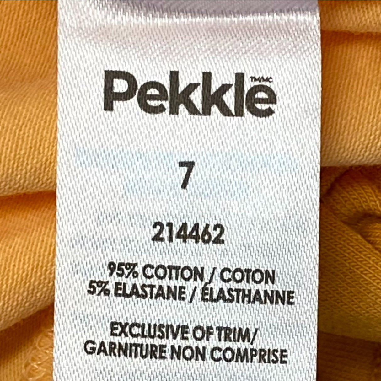 Pekkle Girl's 4 Piece Shorts & Tee set SIZE - 7