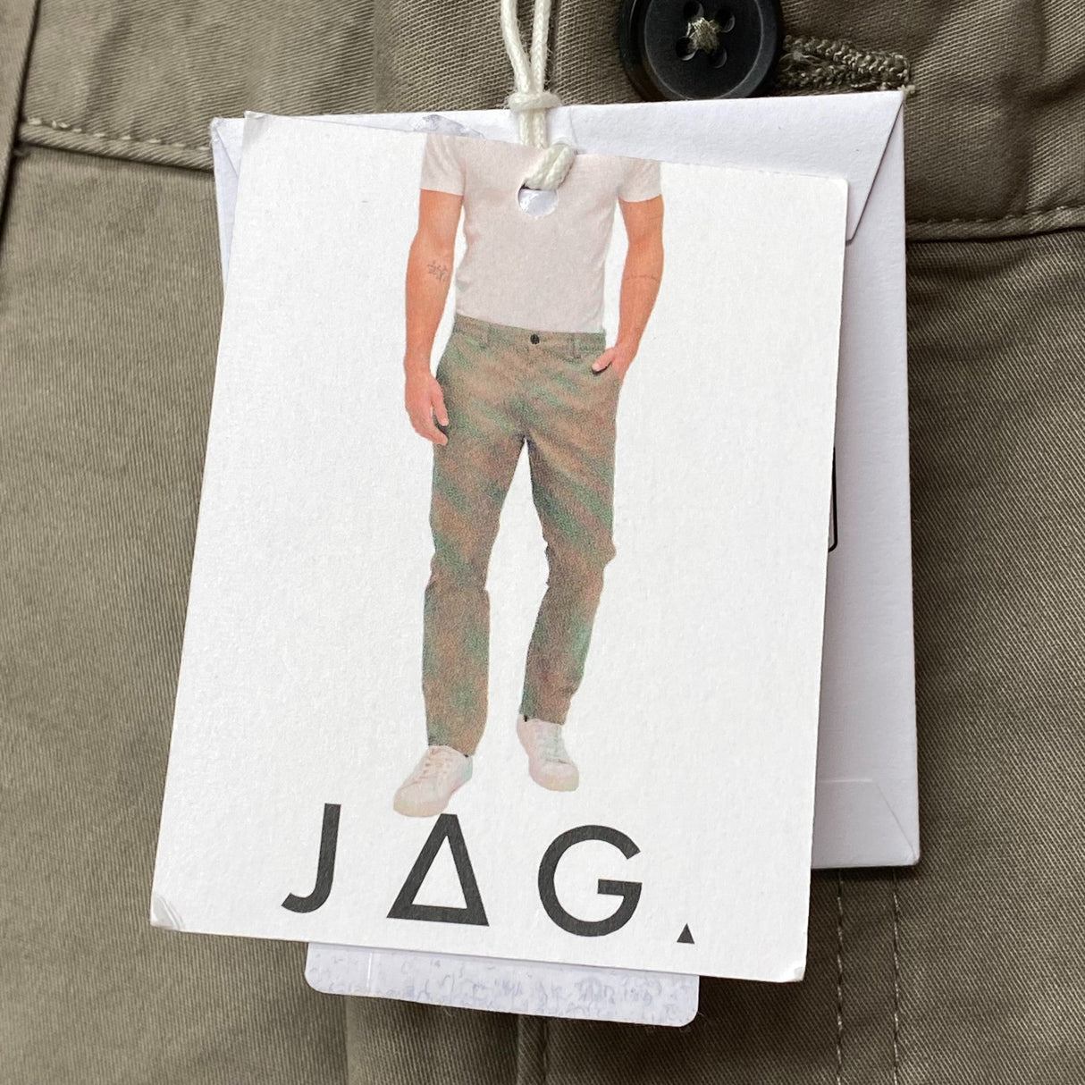 JAG Men's Slim Fit Chino Pants SIZE - 40