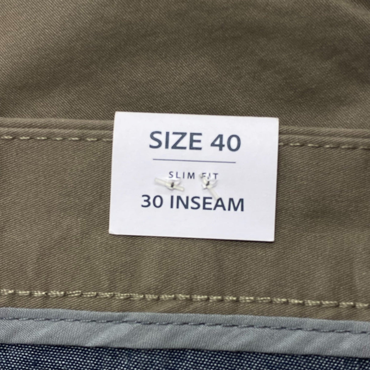 JAG Men's Slim Fit Chino Pants SIZE - 40