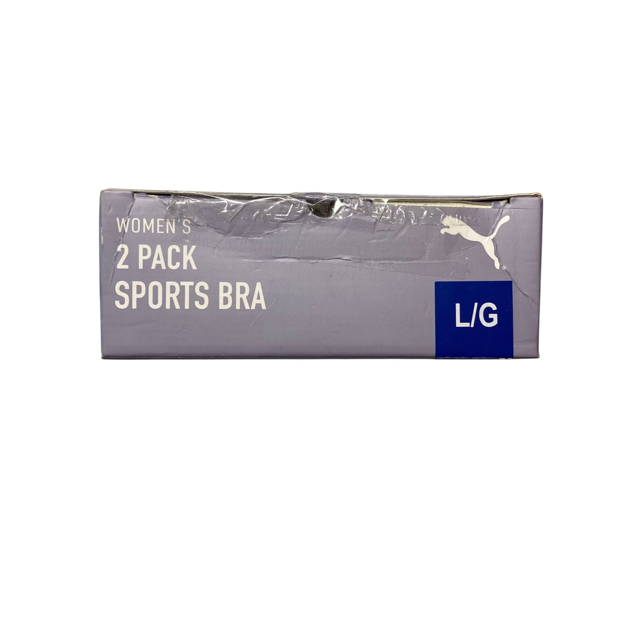 Puma 2x Sports Bra Plum/White SIZE - Large